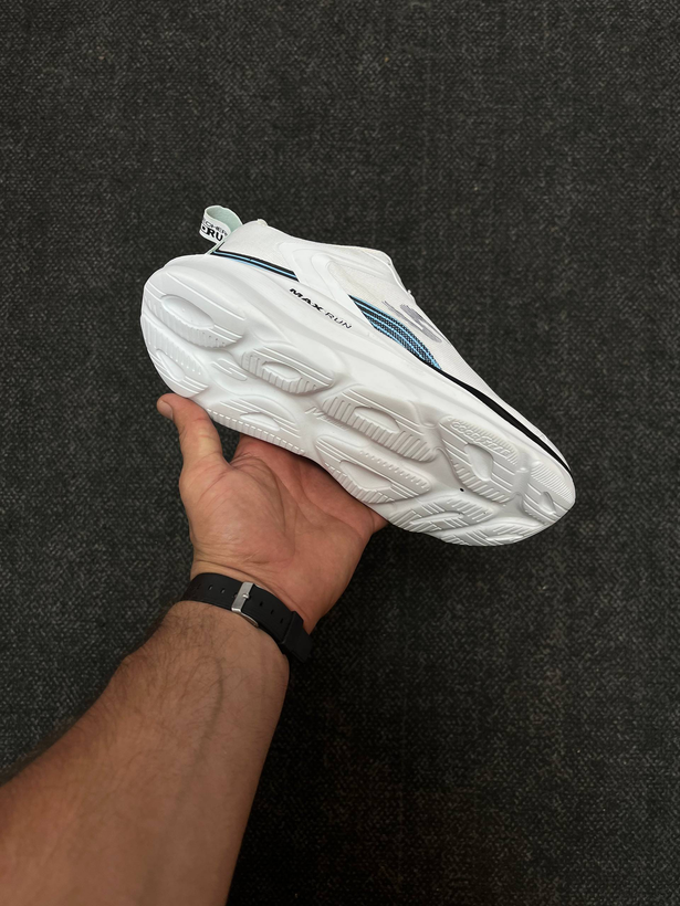 کتونی اسکیچرز MAX RUN مردانه سفید